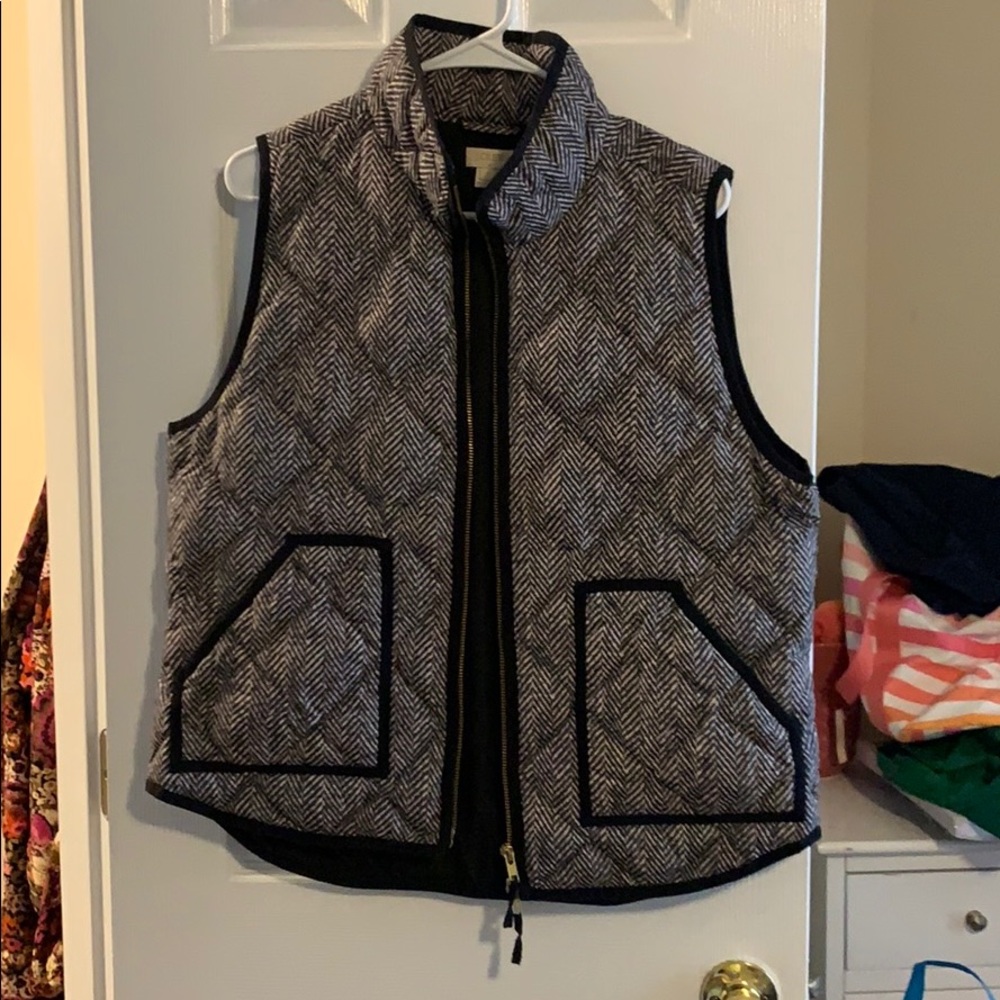 J.Crew Herringbone Vest